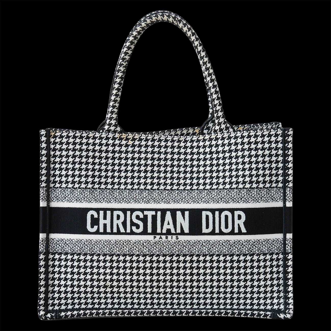 CHRISTIAN DIOR(USED)크리스찬디올 하운드투스 스몰 북 토트백